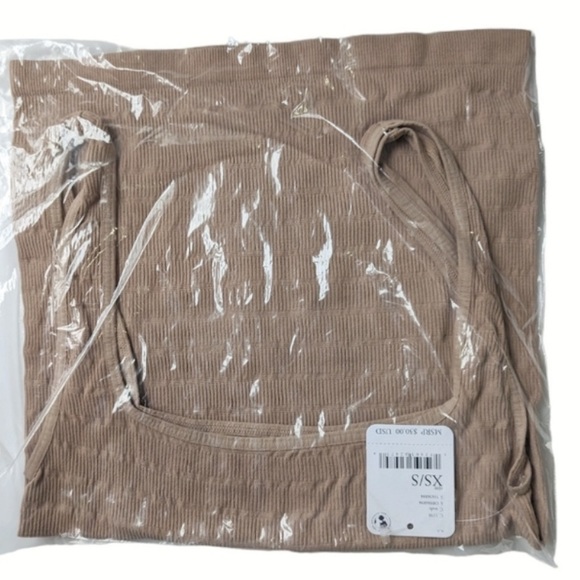 Free People Square One Seamless Cami in Nude - Picture 6 of 14